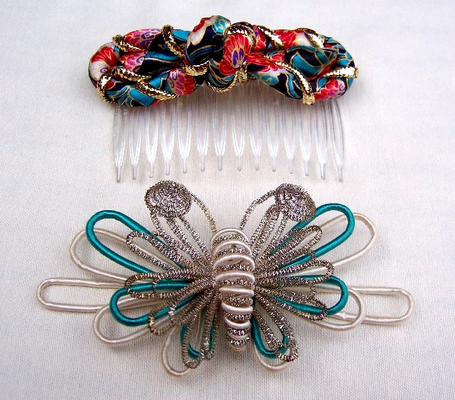 4 Vintage Japanese geisha Kanzashi hair accessories B eBay