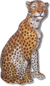 Ceramic Leopard