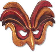 Baroque Style Carnival Mask